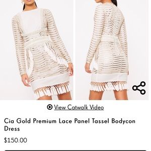 Pretty Little Things White Lace Dress Size 6